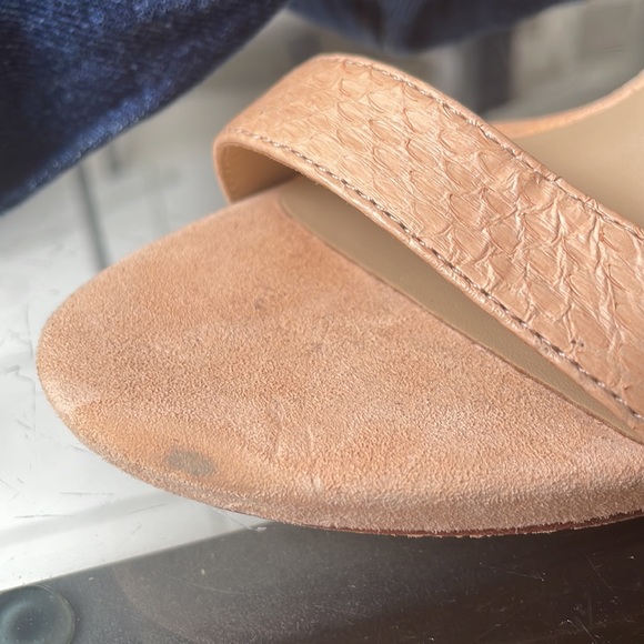 Tie Bow Lace Marciano Heels Peep Toe Sandals Strappy Tie - Picture 12 of 12